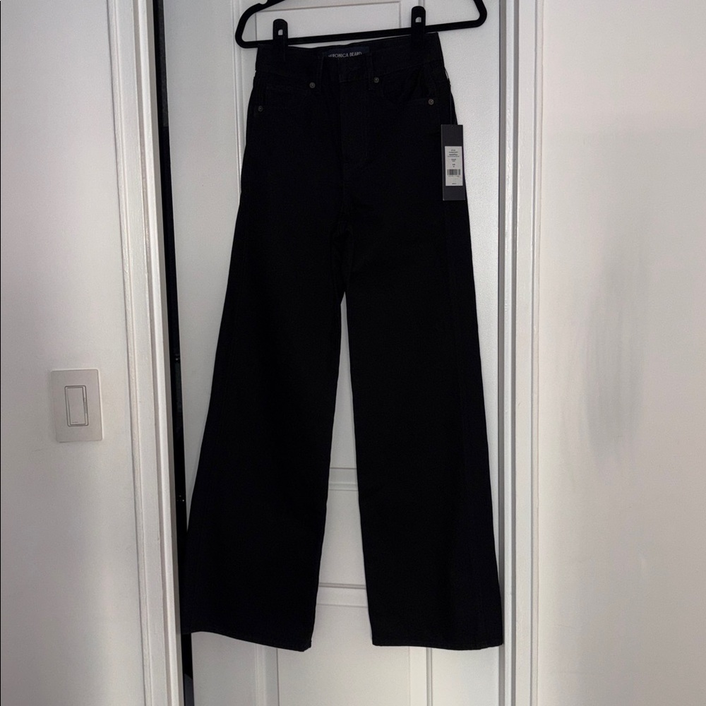 Veronica Beard Taylor black 100% cotton onyx color jeans